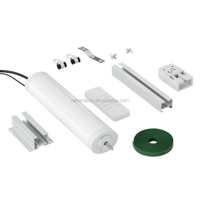 China Morden Tuya WiFi Smart Curtain Motor Electric Motorized Kit with Remote Controller and Curtain Rail Works with Alexa for sale