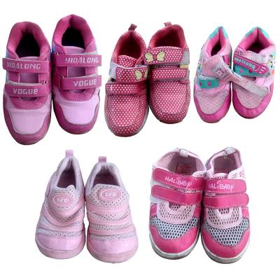 China Cushioning Used Travel Shoes Girls Cheap Price Summer Wrapped Toe Casual Kids Second Hand Shoes Luxury Brand Used Design Woven Sandals for sale