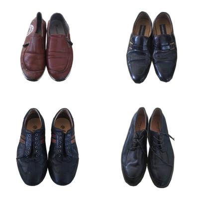 China 2022 High Quality Hot Selling Wholesale Men's Used Leather Shoes Anti-odor Used Shoes for sale