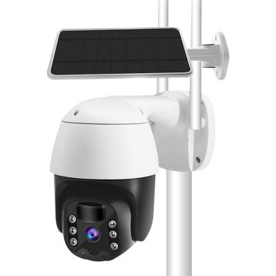 China Vesafe Outdoor solar camera 360 degree night vision surveillance remote control camera for sale