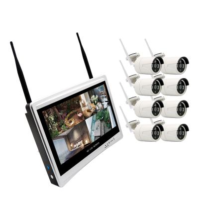 China High quality 8CH H.265 outdoor waterproof security alarm system camera set for sale