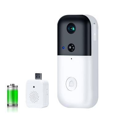 China New Smart Camera Wirelessly Connects Battery Visual Wireless Doorbell With Camera Te koop