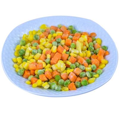 China China Export FROZEN Wholesale Mixed Vegetable Products IQF Frozen Frozen Corn Kernel and Carrot Bean for sale