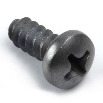 China Pan GB845-F Phillips Pan Head Tapping Screw with Flat Tail Tapping Screw End Grade4.8/8.8/10.9/12.9 Flat Steel for sale