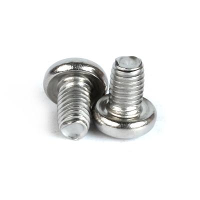 China SS304 Stainless Steel Thread Self Tapping Bearing Pan Screws ST5x8 Round Pan Head Tapping Screws for sale