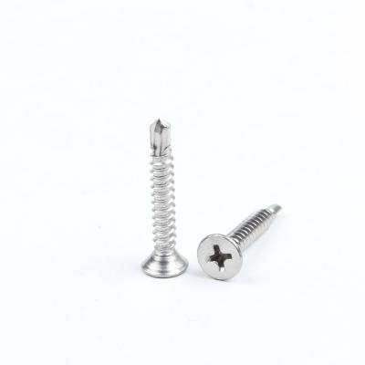 China Flat Self Drilling Screws Countersunk Head Drilling Screws DIN7504 for sale