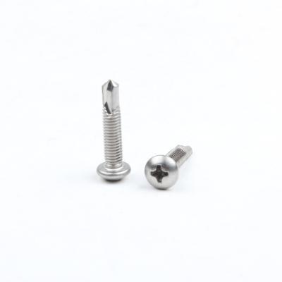 China DIN7504N Stainless Steel Pan Head Self Drilling Screws For Metal Use Phillips Head for sale