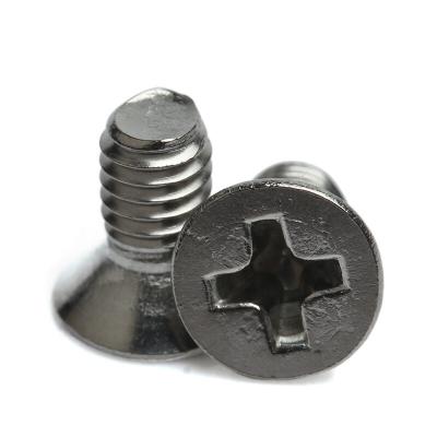 China M4X8 Pan Cross Recessed Countersunk Head Machine Screws DIN965 GB819 for sale