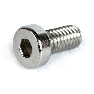 China Din7984 Cheese Stainless Steel Hex Socket Screw Cap Slim Head Machine Customized Screw for sale