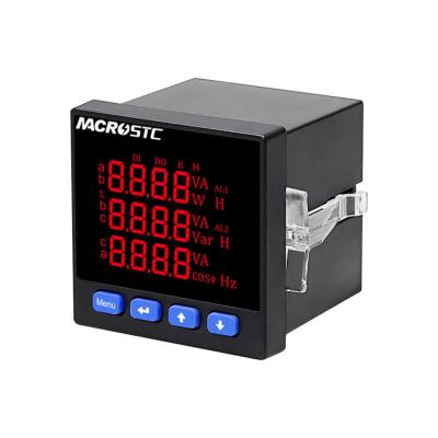 China Macro Electric Instrument AC Three Phase Multifunction Meter With LED Display MC80-3-E for sale