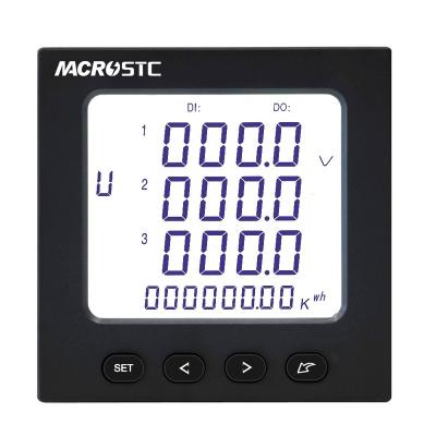 China MACRO MC42-3HRY-63 Digital MC42-3HRY-63 Three Phase Multifunctional Programmable AC Energy Smart Electric Power Meter for sale