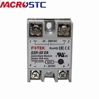 China 2023 FOTEK Taiwan Yangming Solid State Relay SSR-50DA SSR-40DA SSR-25DA SSR-10DA SSR-75DA Single Phase DC Control AC SSR Sealed for sale