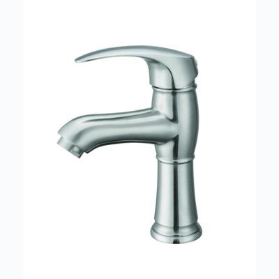 China Low Price Stainless Steel Faucets Metered Hot And Cold Bathroom Faucet Stainless Steel Basin Faucet Bathroom Faucet Faucet for sale