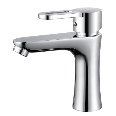 China Popular Single Lever Metered Faucets Modern Bathroom Basin Sink Mixer Tap for sale