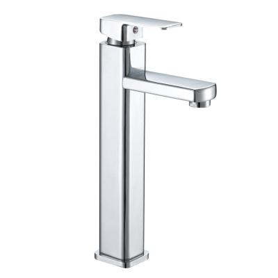 China Hot Sale Bathroom Cabinet Single Hole Zinc Allloy Metered Taps Basin Mixer Taps Washbasin Mixer Tap for sale