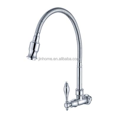 China Thermostatic Cheap Flexible Wall Mounted Single Hole Kitchen Faucet Torneira Faucet Cold Water Price Cold Taps Faucet for sale