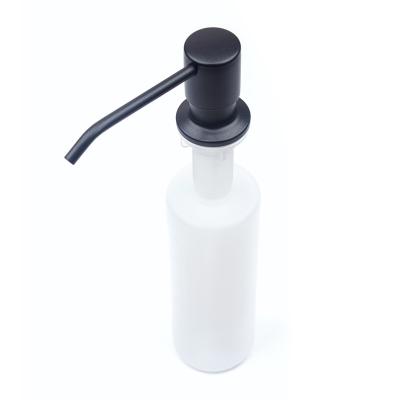 China Foam Soap Dispenser Kitchen Accessories Stainless Steel Pump Lotion Dispenser Stainless Steel Sink Head Soap Dispenser for sale