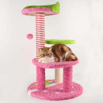 China Viable Style High Level Cat Playing Toys Cat Tree for sale