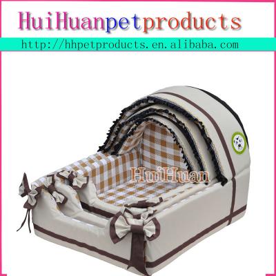 China Princess pet sustainable luxury product, handmade royal cat and doghouse for sale