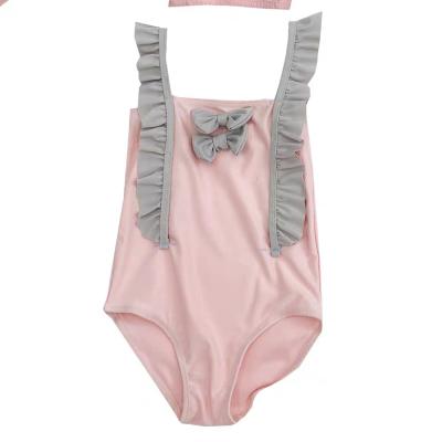 China Cute One Piece Baby Kids Swimsuit Girls Swimwear Quick Dry Anti-UV Kid's Bathing Clothes For Children for sale