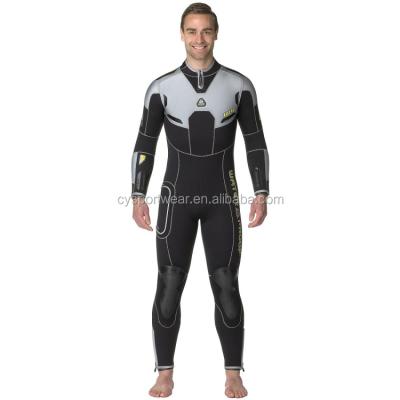 China Antibacterial custom make men scuba diving suit, spearfishing wetsuit, good quality rubber diving suit for sale