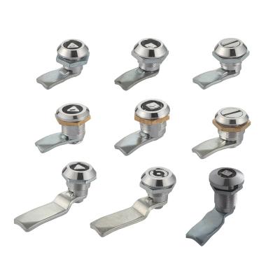 China Steel Material Quarter Turn Lock RV Caravan Furniture Drawer Lock Height 33mm for sale