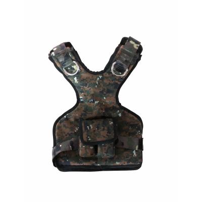 China New Style Camouflage Bodybuilding Weight Loss Vest Adjustable Weighted Vest Exercise Training Fitness Vest With 5/10/16/20/30KG Suitable For Women Men for sale