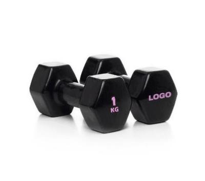 China Strength Hex Dumbbells Vinyl Dumbbell Training Pair For Fitness, Muscle Building & Strength Exercises - Women & Men | Weight in a set of two for sale