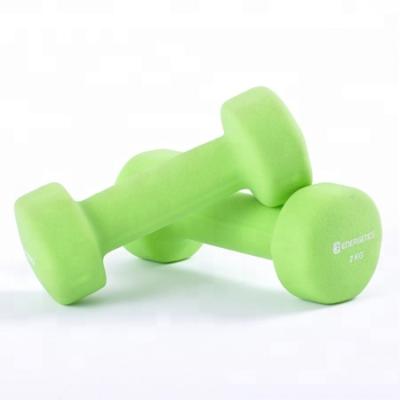 China Eco - Friendly Different Styles Colorful Neoprene Dumbbell for sale