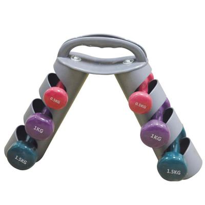 China Home\Gym\Sports Performance Dipping Dumbbell Set With Plastic Rack for sale