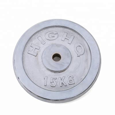 China Chrome Eco-Friendly Professional Fitness Regular Plate for sale