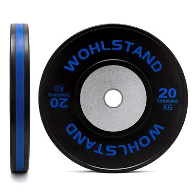 China Eco - Friendly Colorful Rubber Bumper Plate With Stripe for sale