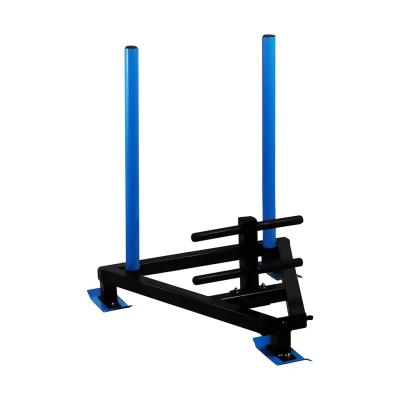 China Steel Weight Speed ​​Sled for Fitness Power Training Pull and Push Speed ​​Weight Plate Sled for sale