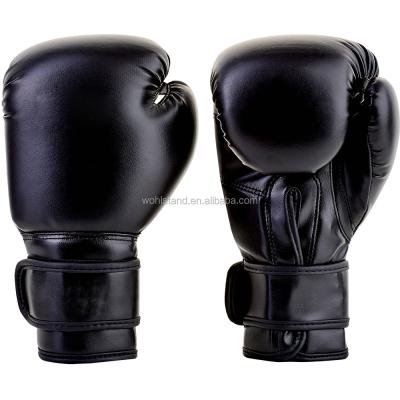 China Professional PU Leather Boxing Gloves for sale