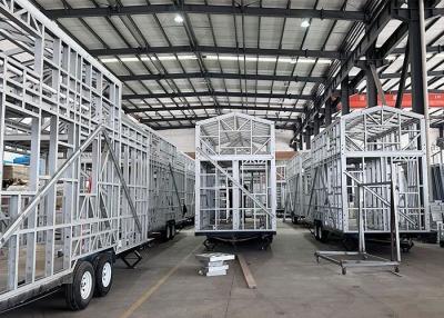 China US Standard Prefab Home Double Storey Small Manufactured Homes Ready To Ship Light Steel Fraem for sale