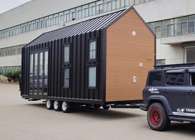 China Prefab Modular Home Tiny House On Wheels / Trailer House For Camping Ready To Ship for sale