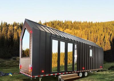 China NZ / AS Prefab Modular Tiny House Kit Luxury Prefab Tiny House On Wheels for sale