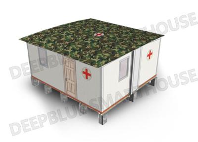 China Isolation Wards Sandwich Panel Shelter Emergency Housing for sale