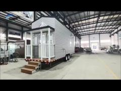 AS/NZS Luxury Tiny House On Wheels With Kitchen And Bathroom 19L‘X10W‘ Portable Home