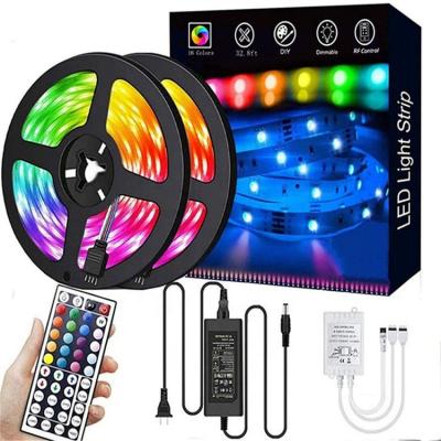 China Residential Wholesale Indoor Decoration Lighting Commercial Ceiling TV RGB 44key 2835 LED Wall Backlit Strip Lights for sale