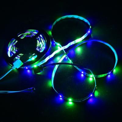 China Factory Outlet Residential SMD3528 2835 300leds RGB 5m Set Ip65 Color Remote Controller Light Led Strip Set For Party for sale