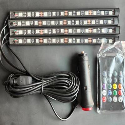 China Wholesale Residential Factory USB Atmosphere Light Vehicle Accent Light Strip Interior Ambient Car Led Disco Light for sale