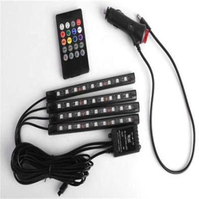 China Wholesale Residential Factory USB Atmosphere Light Vehicle Accent Light Strip Interior Ambient Car Led Solar Light for sale