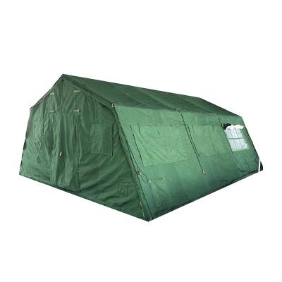 China Outdoor Customized Army Canvas Green Wholesale Price Size Steel Frame Winter Portable Camping Military Tent for sale