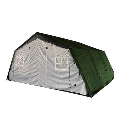 China Olive Green 10 Portable Wholesale Good Quality Man Cloth Oxford Outdoor Military Waterproof Camping Tent for sale