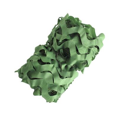 China Durable Warm Outdoor Camouflage Pure Green Camouflage Camouflage Net Green Camping Net for sale