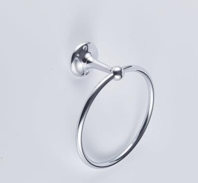 China Brass And Chrome Towel Ring Cute Wall Mounted Modern Design Easy Installation for sale