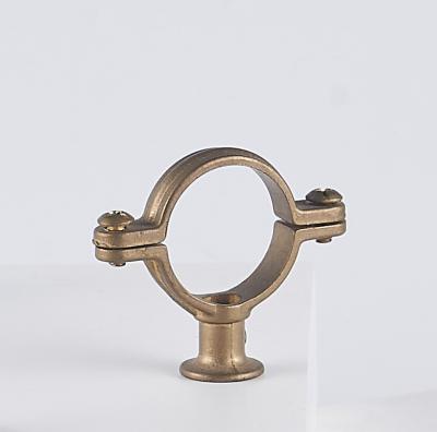 China 48mm 50mm 54mm Waterproof Brass Pipe Clamp Holding Pipes Chrome Plated for sale