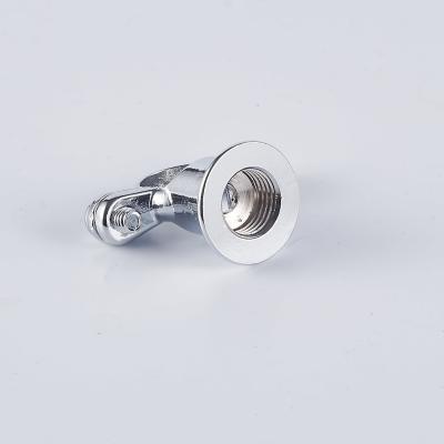 China Water Pipe Repair Clamp Brass Water Throwing Pipe Clamp Chrome Plated for sale