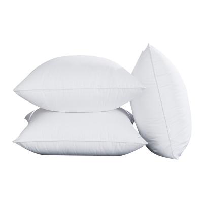 China Custom Size White 100 Cotton Duck Feather Down Replacement Throw Pillow Insert Cushion Anti-Static Core for sale